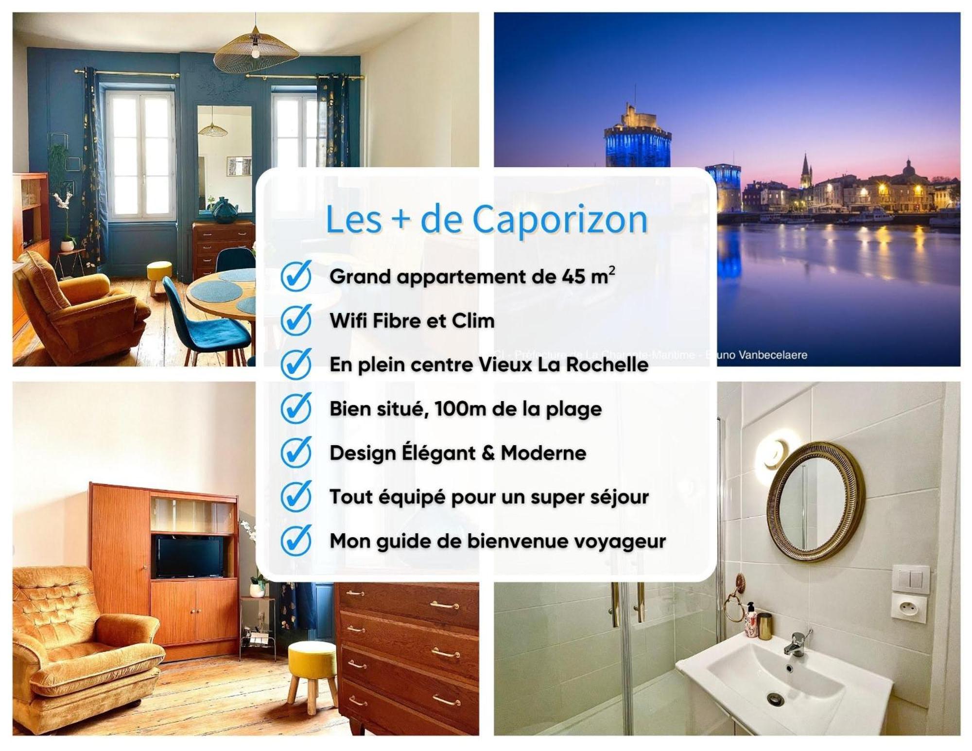 Caporizon-Le Perot-T2 Au Coeur Du Vieux Port 100M Plage La Rochelle  Eksteriør bilde
