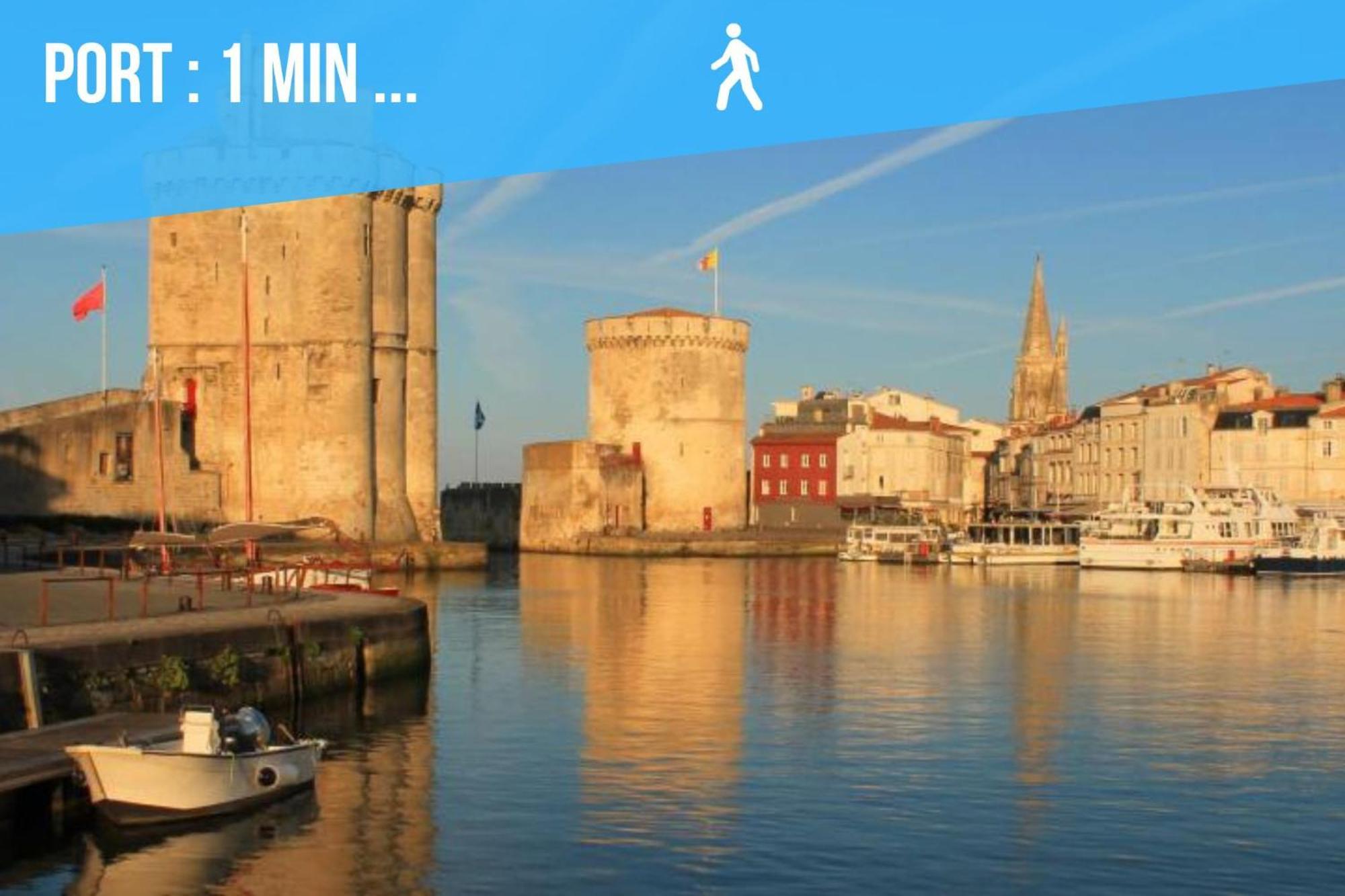 Caporizon-Le Perot-T2 Au Coeur Du Vieux Port 100M Plage La Rochelle  Eksteriør bilde